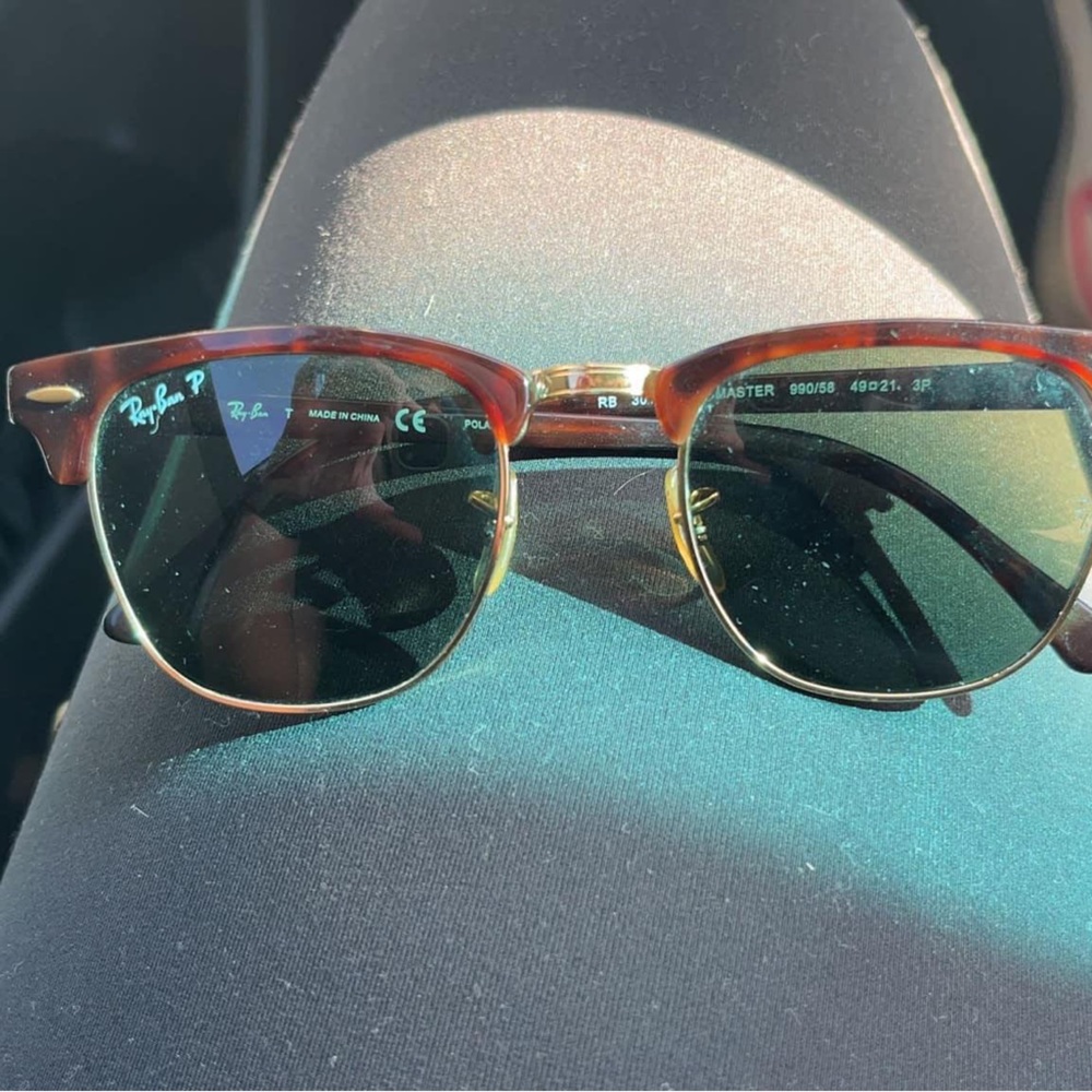 RayBan club master sunglasses ( polarized)